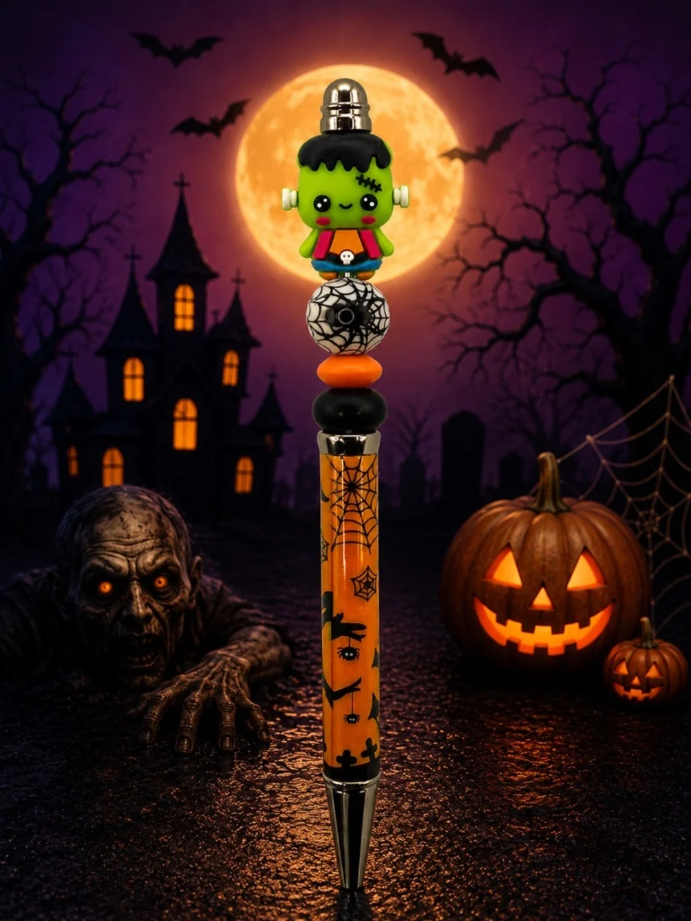Frankie's Spooky Web Pen